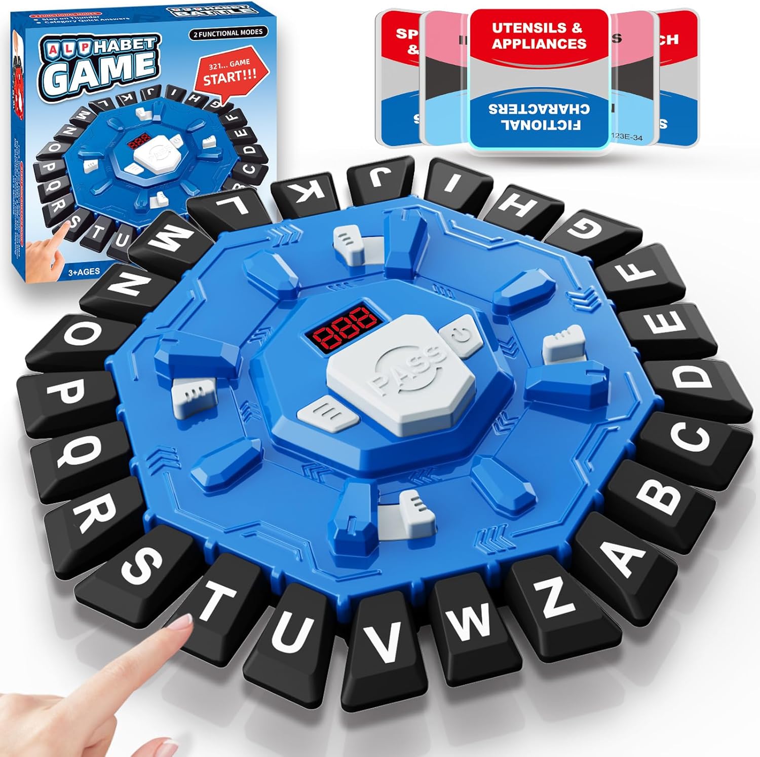 Exciting Word Game, Unique Family Board Games, Interactive Games for Kids