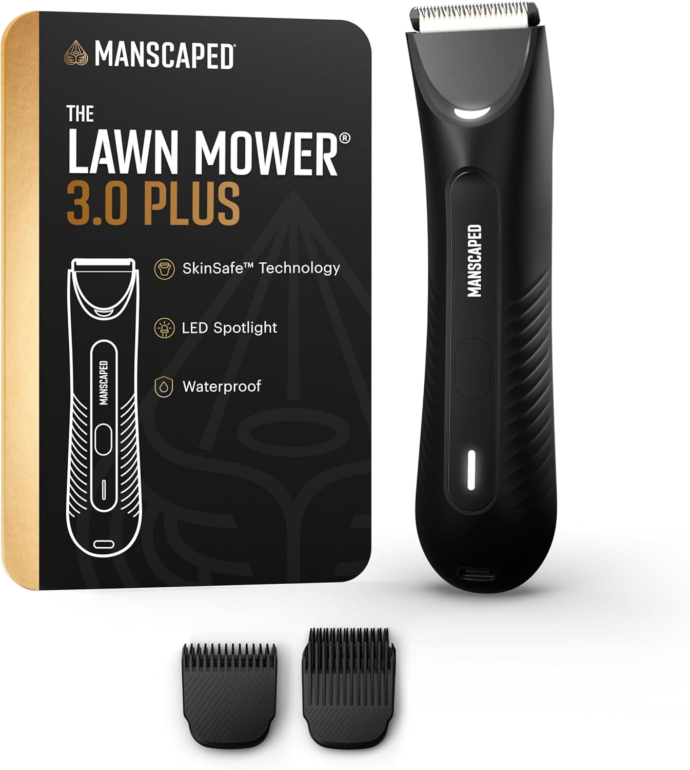 MANSCAPED® The Lawn Mower® 3.0 Plus Groin & Body Hair Trimmer – Updated SkinSafe...