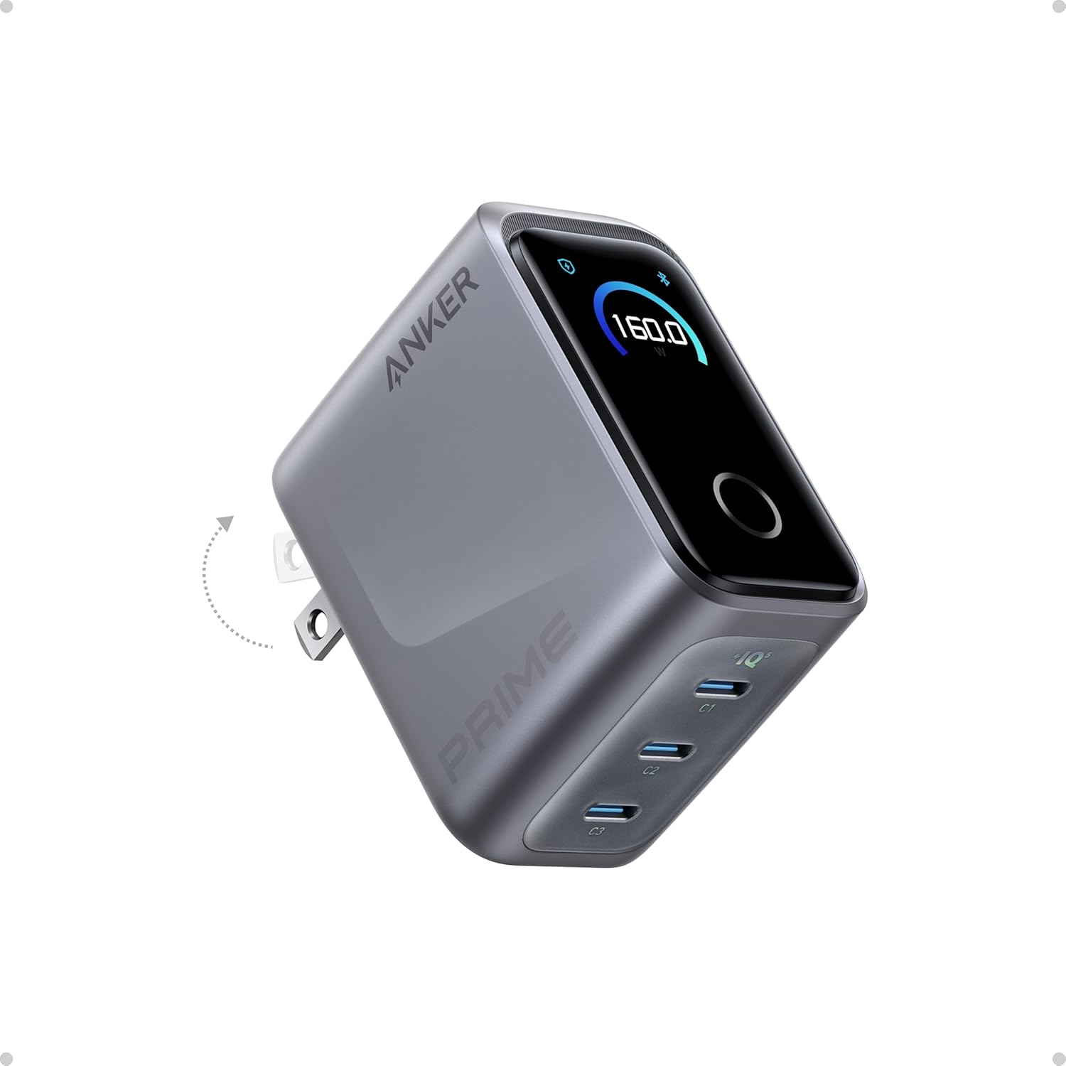 High-Quality Anker Prime Charger, Special 160W 3-P...