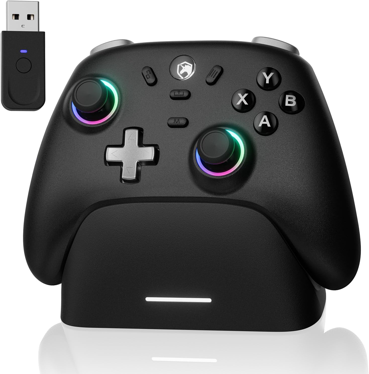 ECHTPower PC Gaming Controller, Special Wireless Gaming Controller for PC with H...