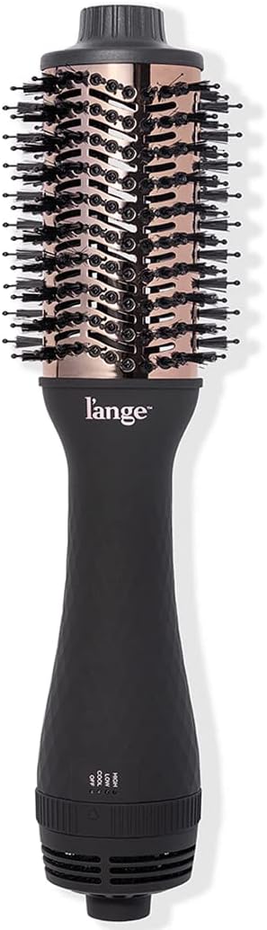 L'ANGE HAIR Le Volume 2-in-1 Titanium Blow Dryer Brush | Hot Air Brush for Hair...