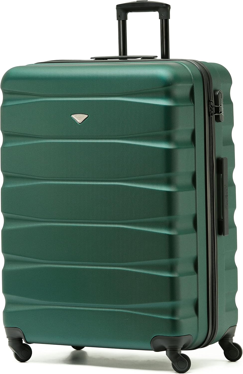 Flight Knight Lightweight Suitcase, Special 4 Wheel ABS Hard Case Luggage, Appro...