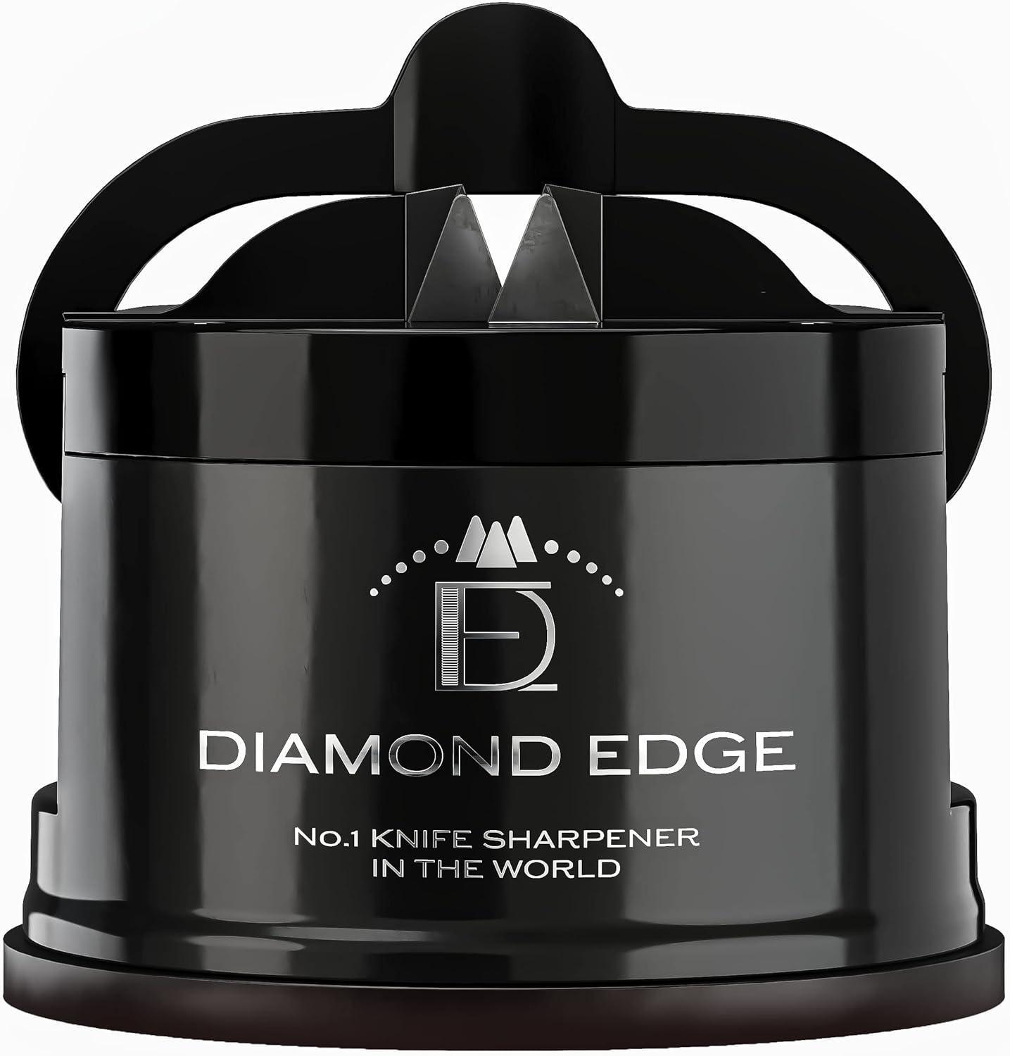 Diamond Edge No.1 Knife Sharpener – Safe & Compact Manual Knife Sharpener for An...
