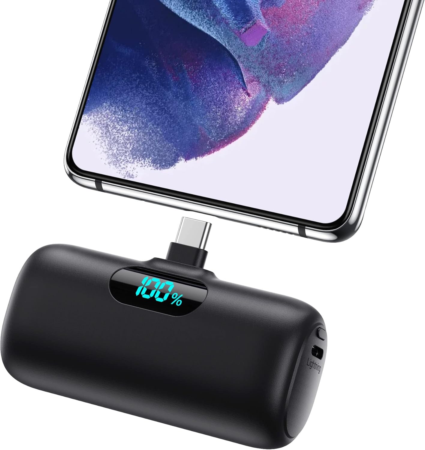 Feob Power Bank USB C 5000mAh,15W PD 3.0A Fast Charging Portable Charger Mini Po...