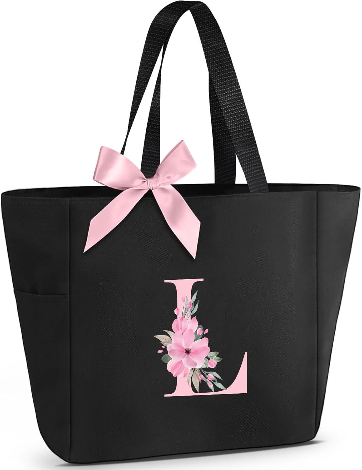 Vavabox A-Z Initial Personalized Tote Bag,Waterproof Gifts for Women, Bridesmaid...