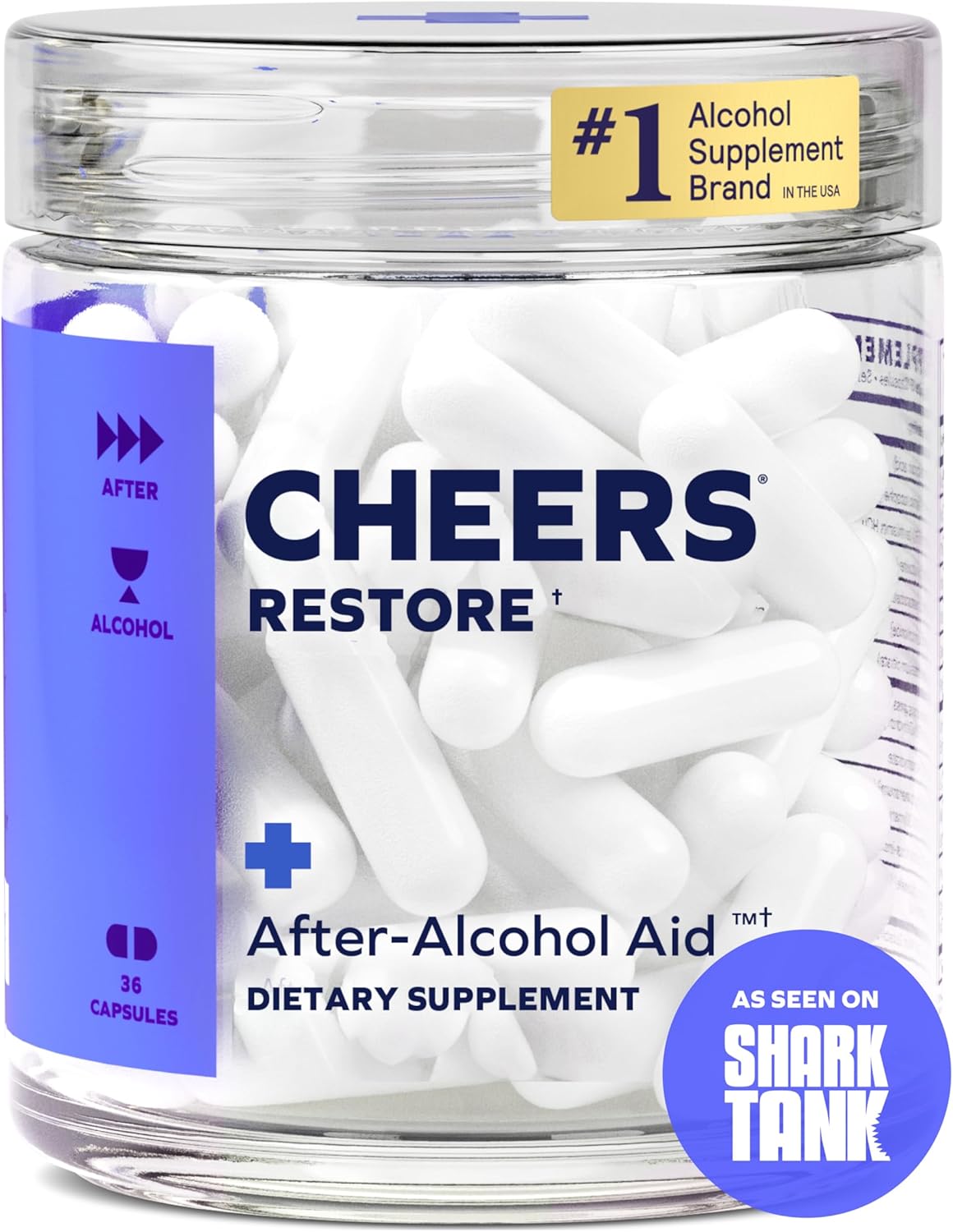Cheers Restore | Supplement with DHM + L-Cysteine | Feel Better After Drinking &...