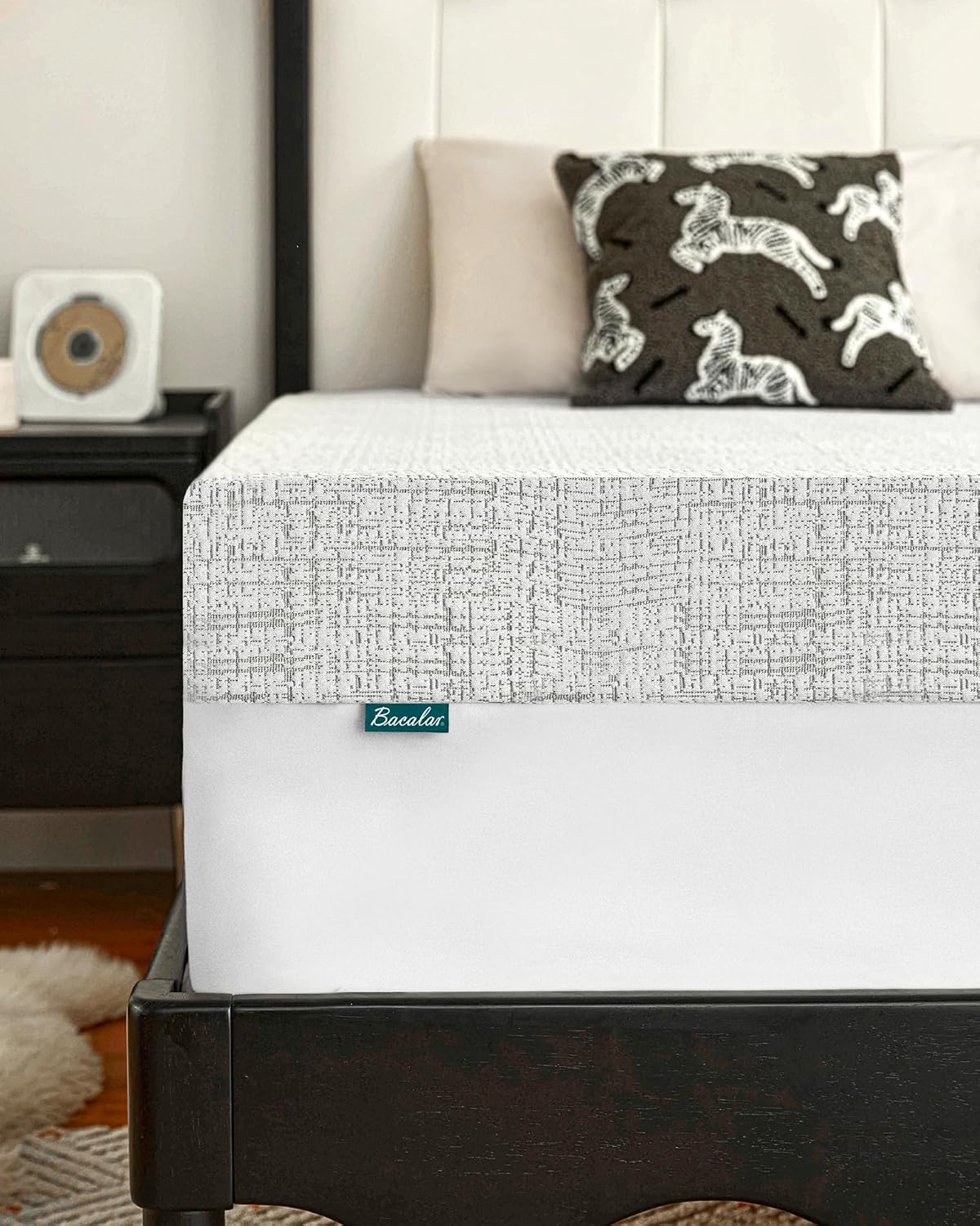 Mattress Topper, Special Kingsize Bed Topper, High-Quality 4Inch Mattress Topper...