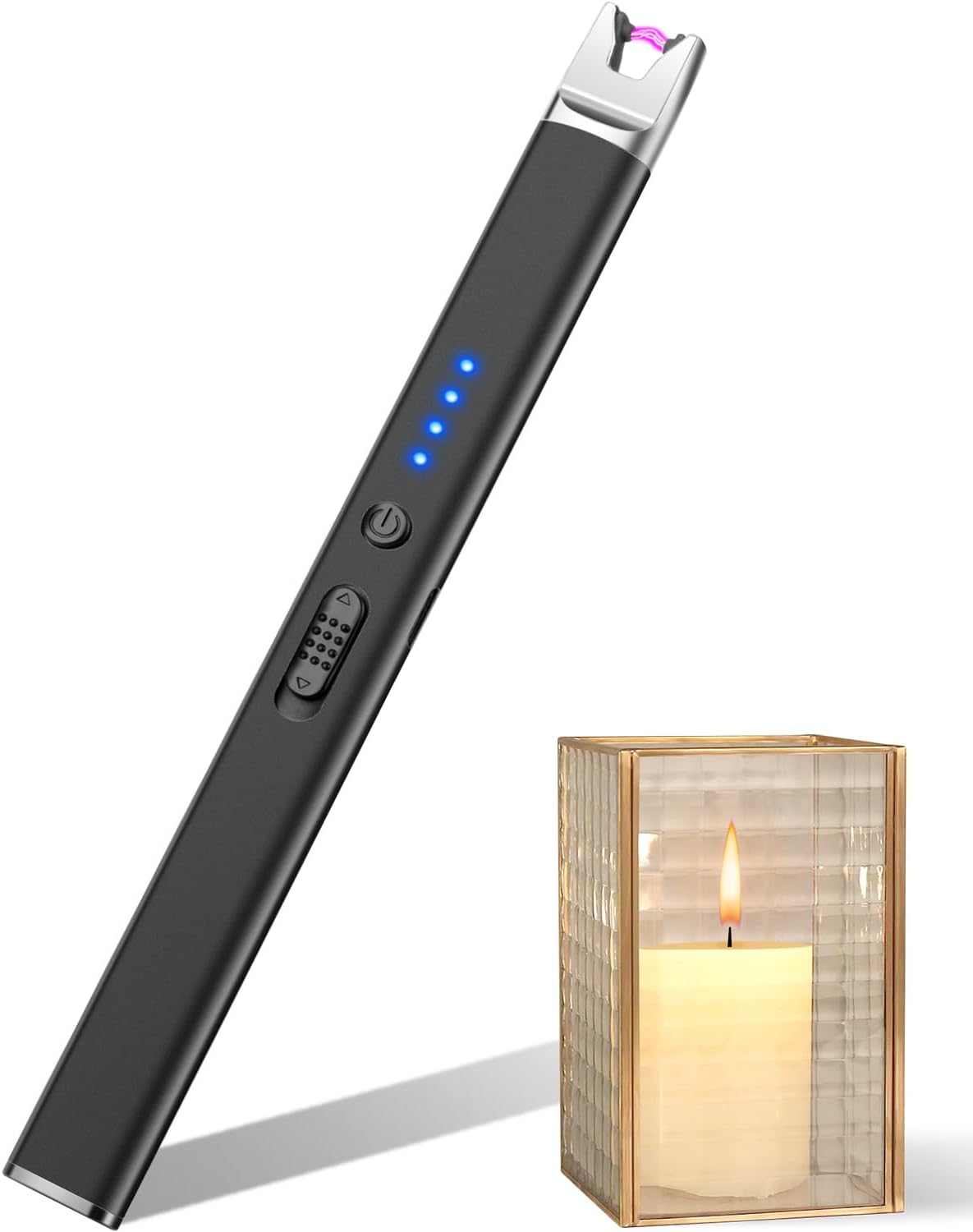 High-Quality Christmas Stocking Stuffers, Unique Electric Candle Lighter for Wom...