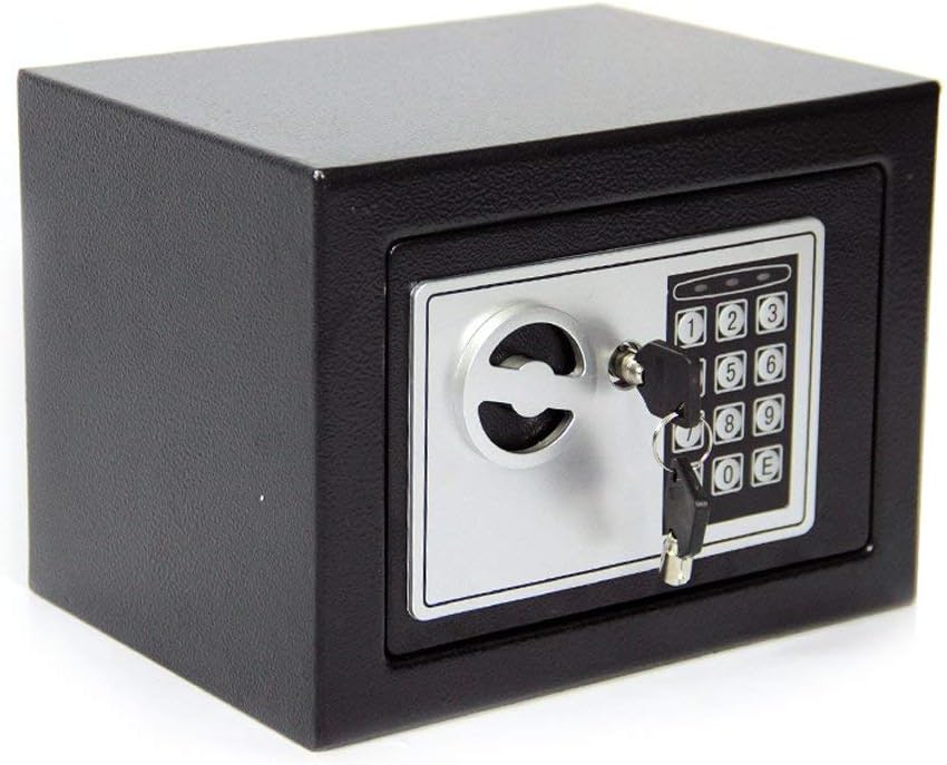 CDC⑧ 6.6L DIGITAL STEEL SAFE ELECTRONIC SECURITY HOME OFFICE MONEY CASH SAFETY B...