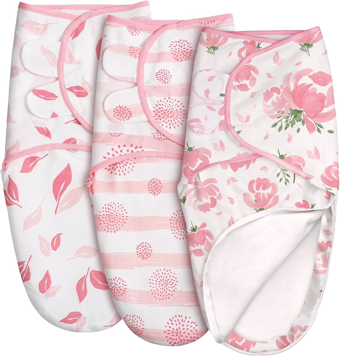 GLLQUEN BABY Swaddle Wraps, High-Quality Baby Swaddle with Zipper for Newborn 0-...