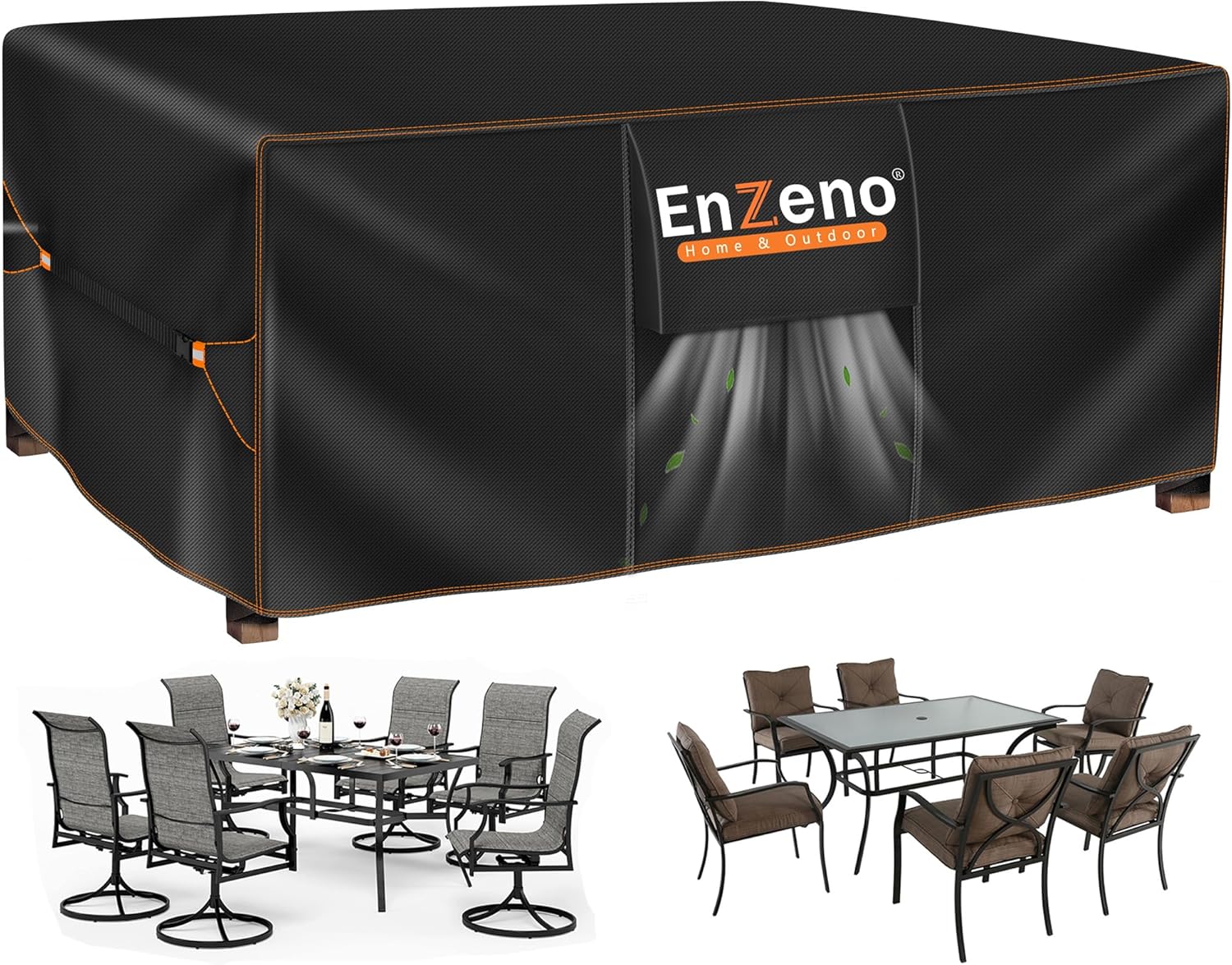 Enzeno Garden Furniture Cover, Special Outdoor Patio Covers for Garden Tables, H...