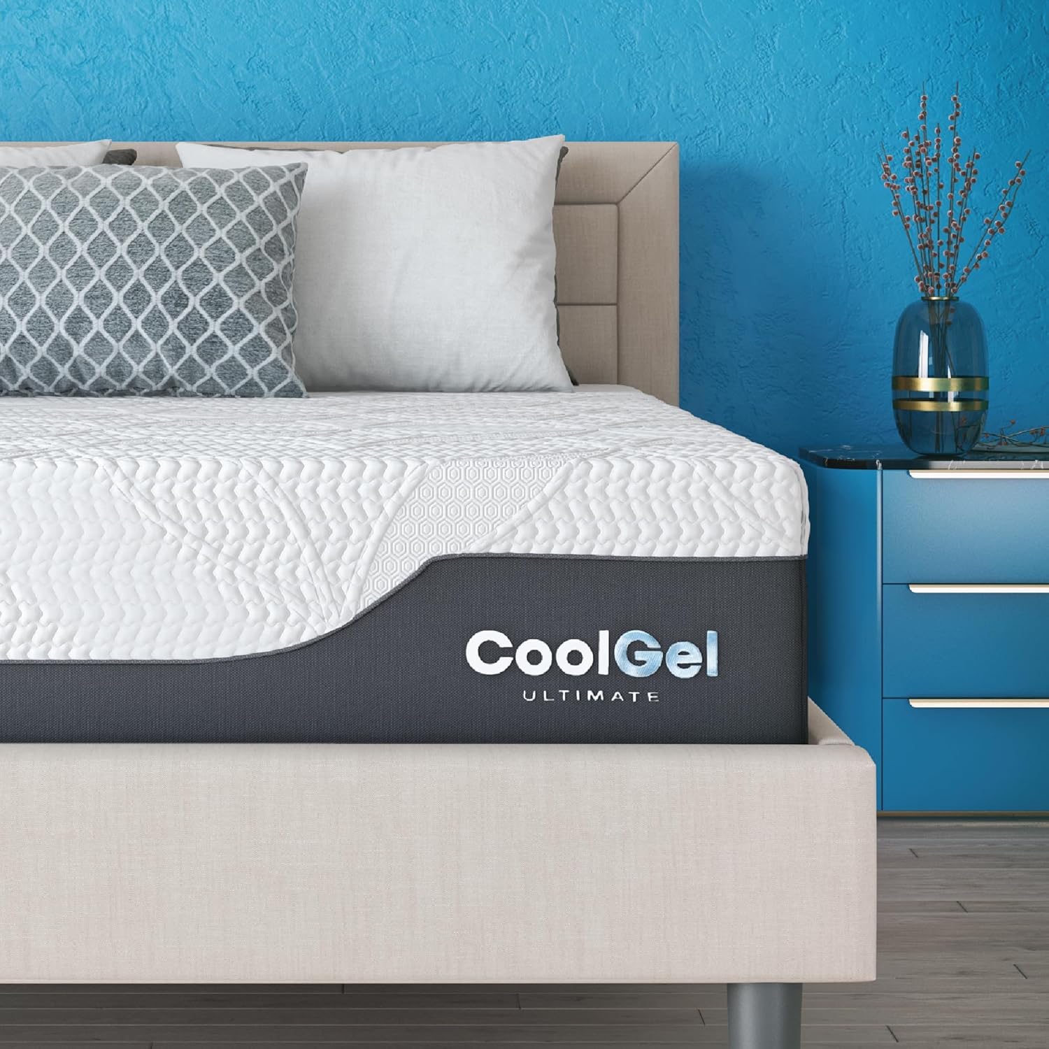 Classic Brands Cool Gel Chill Memory Foam Mattress, Premium Memory Foam Mattress...