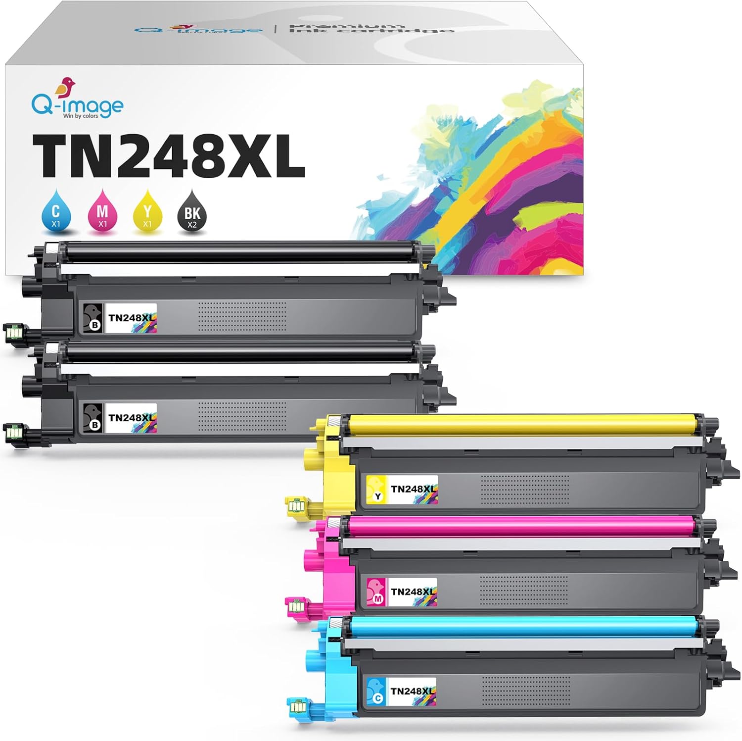 Top-Quality Q-image TN248XL Toner Cartridges, Special Printer Cartridges Compati...