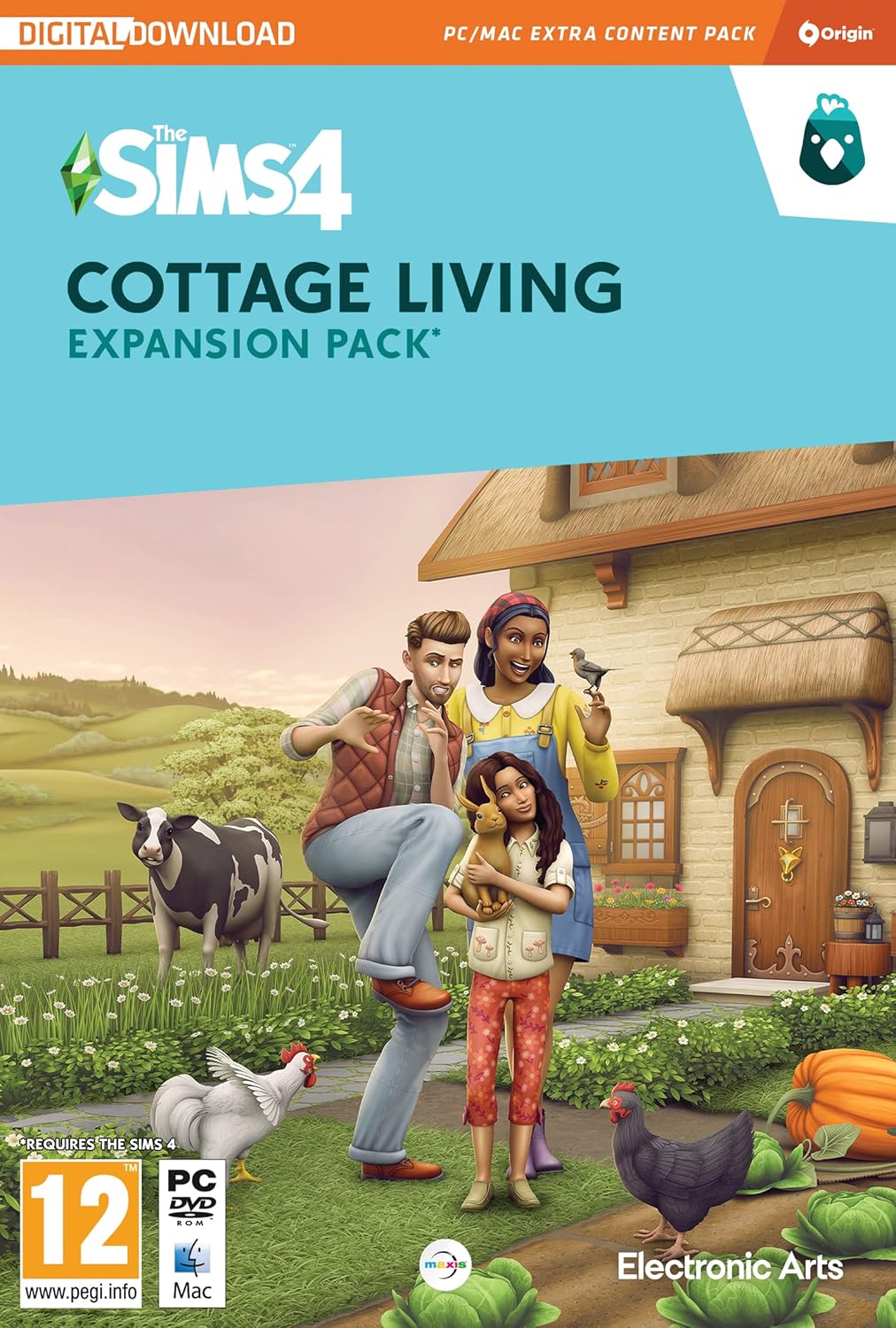 The Sims 4 Cottage Living (EP11)| Expansion Pack | PC/Mac | VideoGame | PC Downl...