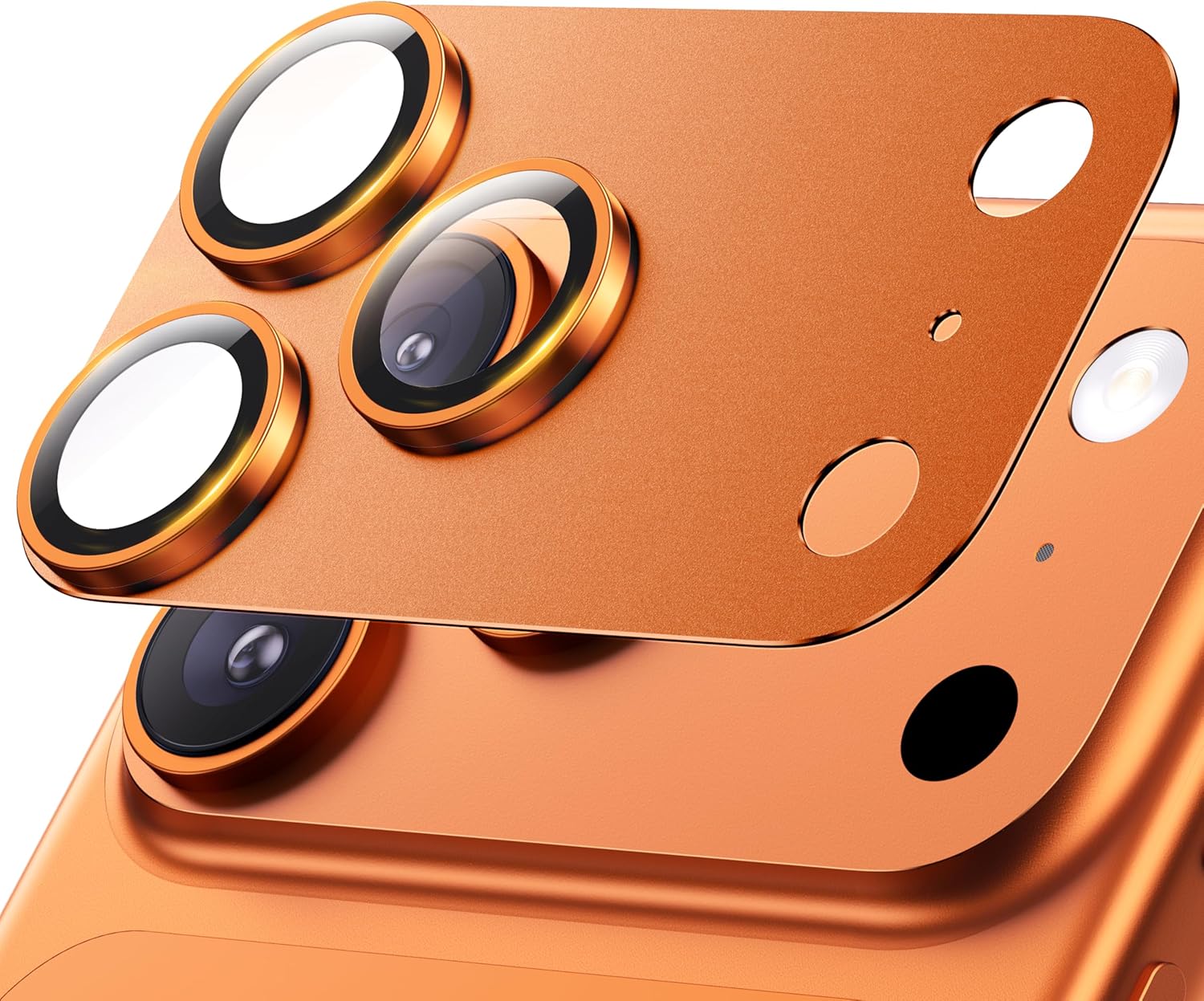 Top Hoerrye for iPhone 17 Pro, Premium Camera Lens Protector With 12FT Shatterpr...