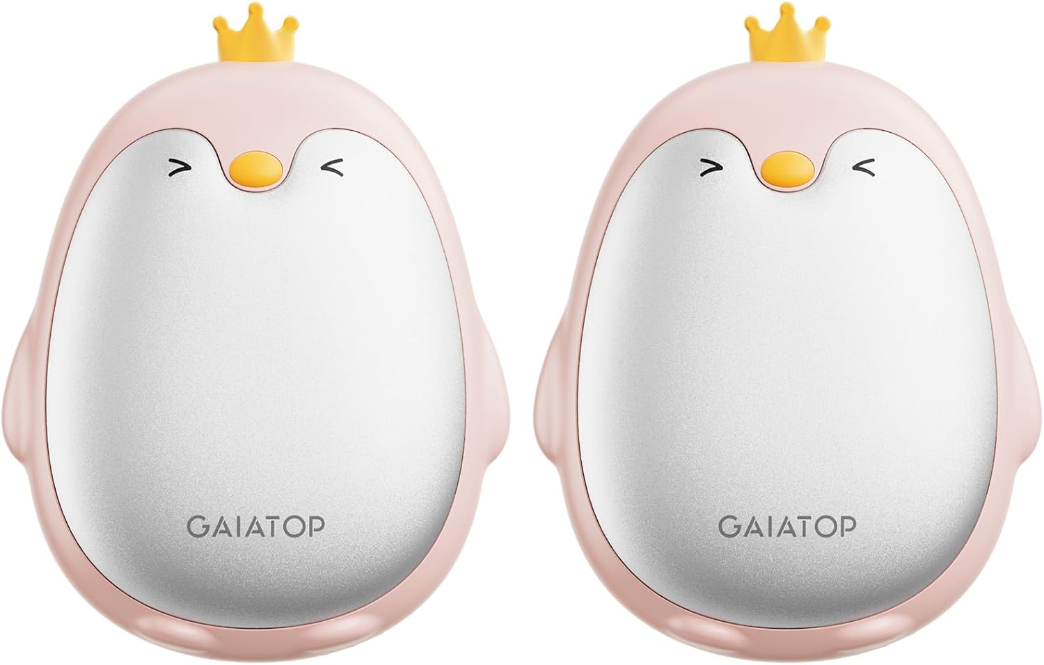 Gaiatop Magnetic Hand Warmers Rechargeable 2 Pack, 3 Settings Pocket-Sized Cute...
