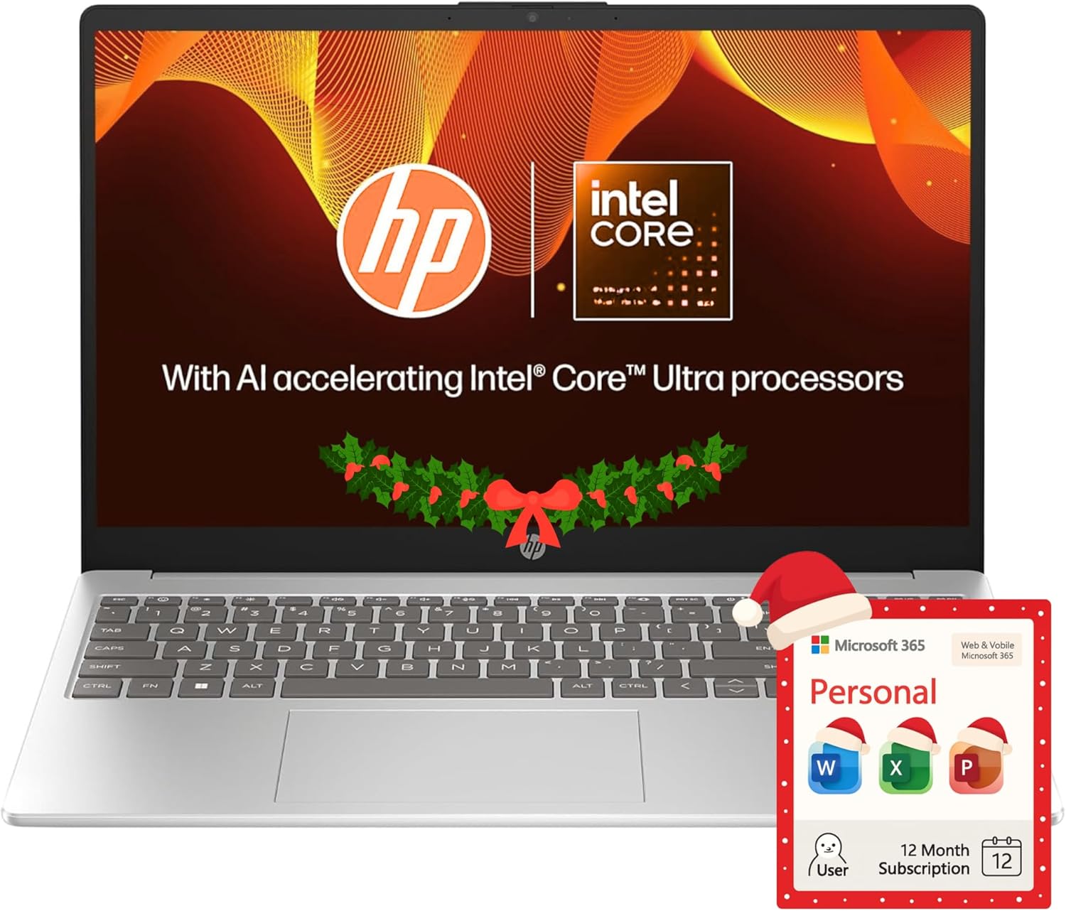 HP 15.6" Laptop with Microsoft 365-1.1TB Storage -...