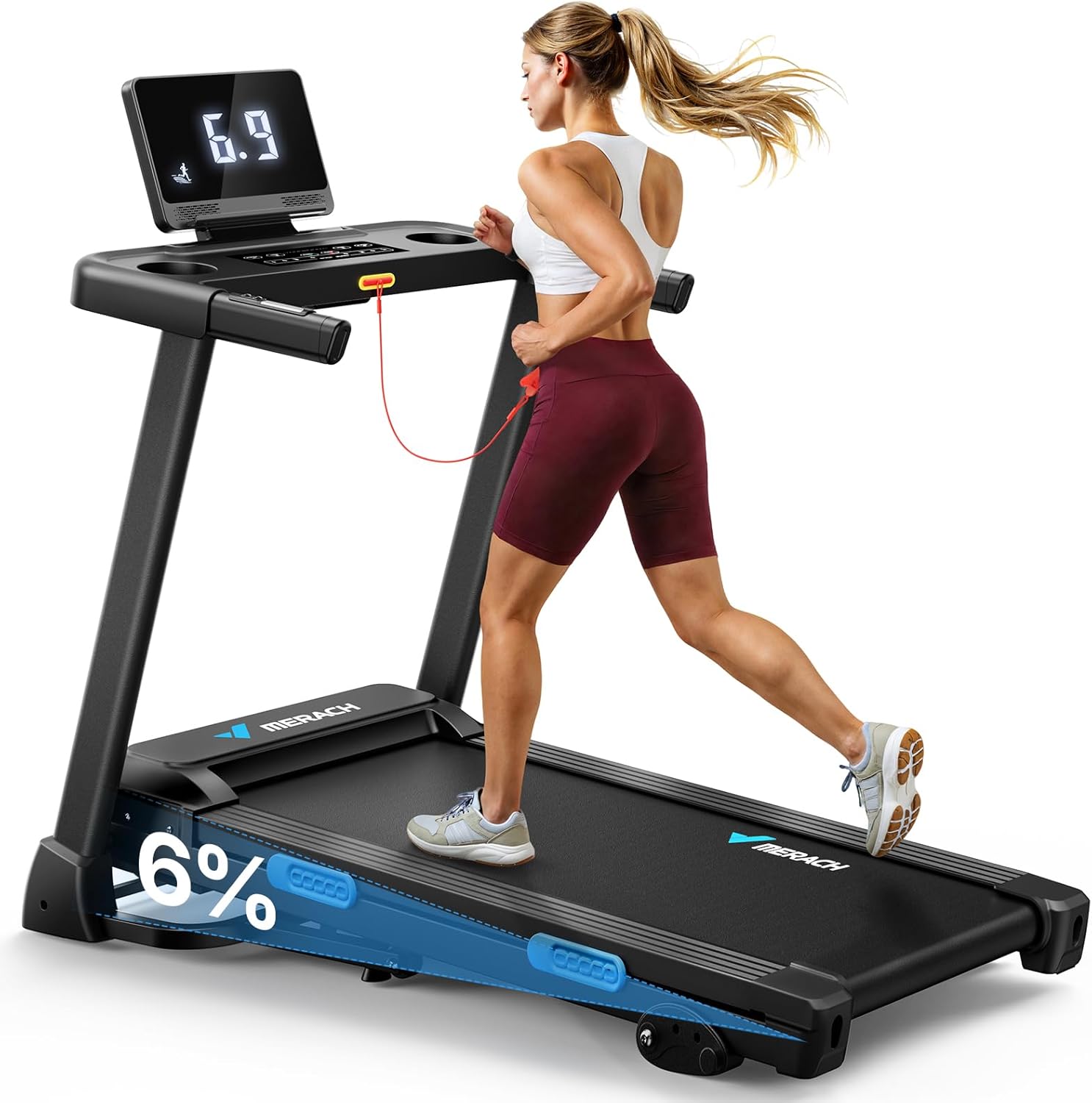 High-Quality MERACH T12 Treadmill, Innovative Incl...