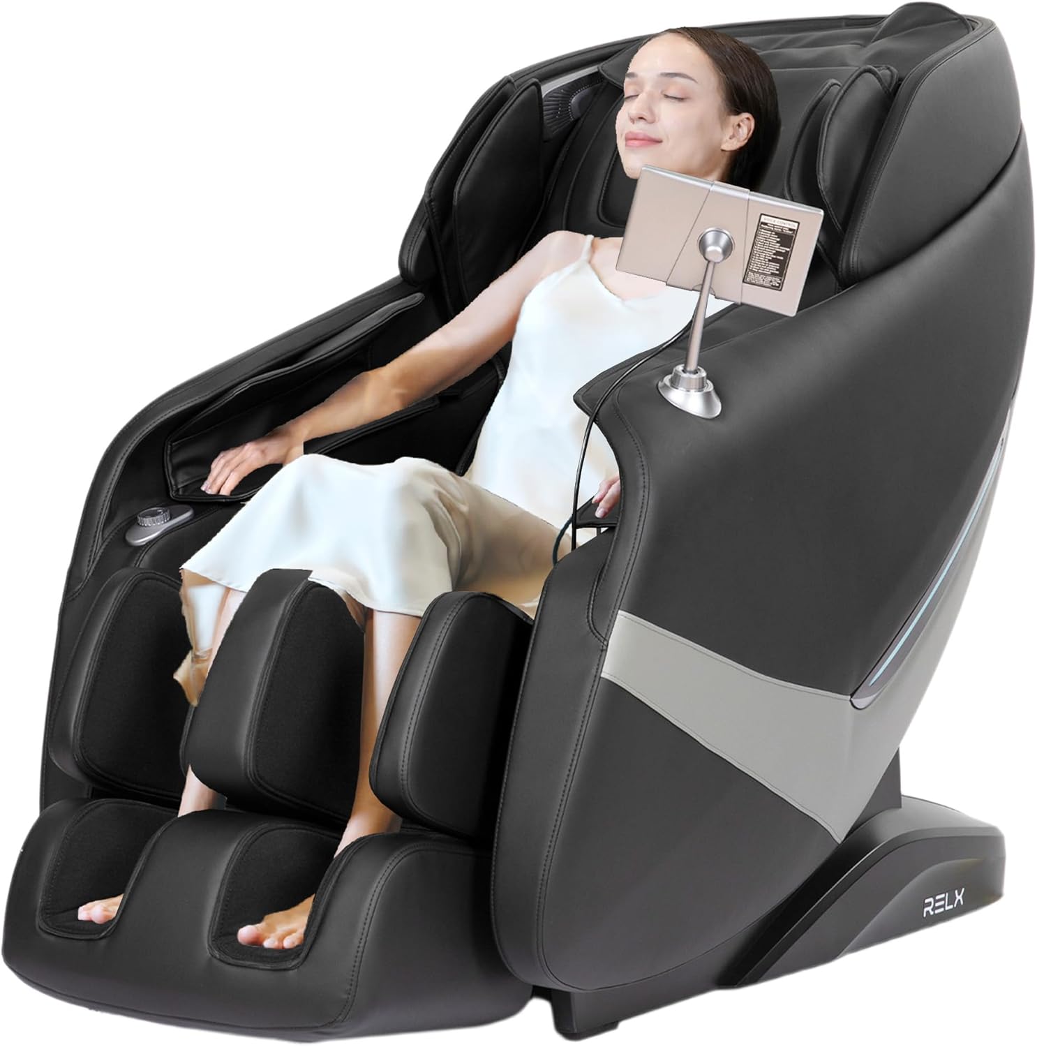RELX 2025 Massage Chair Full Body, Zero Gravity Airbag Shiatsu Massage Chair wit...