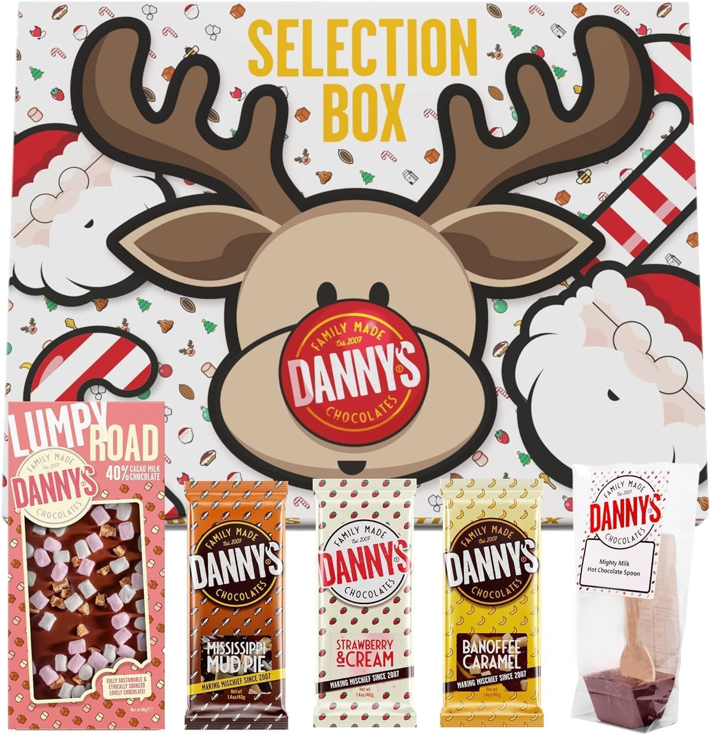 Danny's Christmas Chocolate Selection Box for Kids | 5 of our most popular fun c...