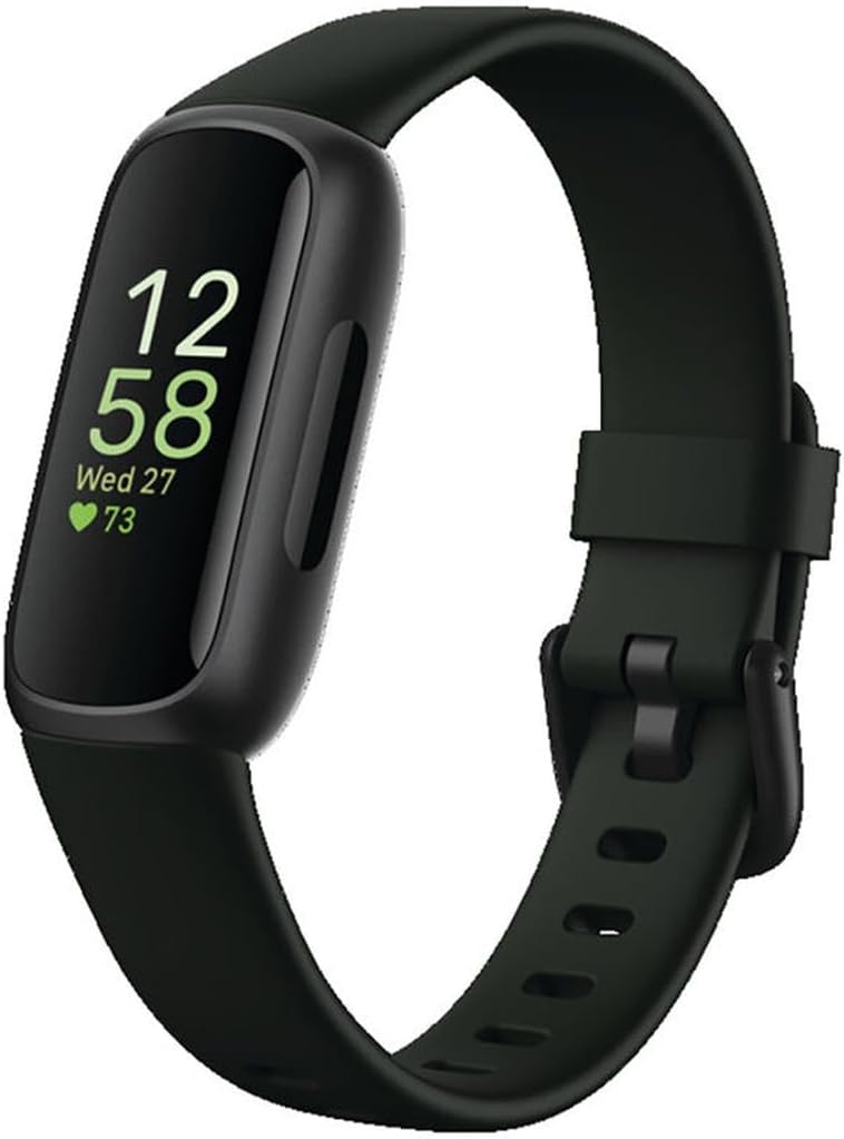Fitbit Inspire 3 Health &-Fitness-Tracker with Stress Management, Workout Intens...