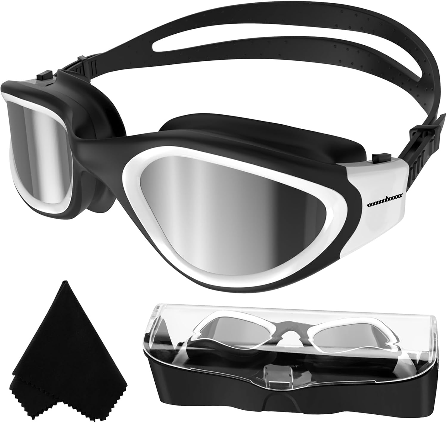 Adult Swimming Goggles,Polarized Open Water Goggle...
