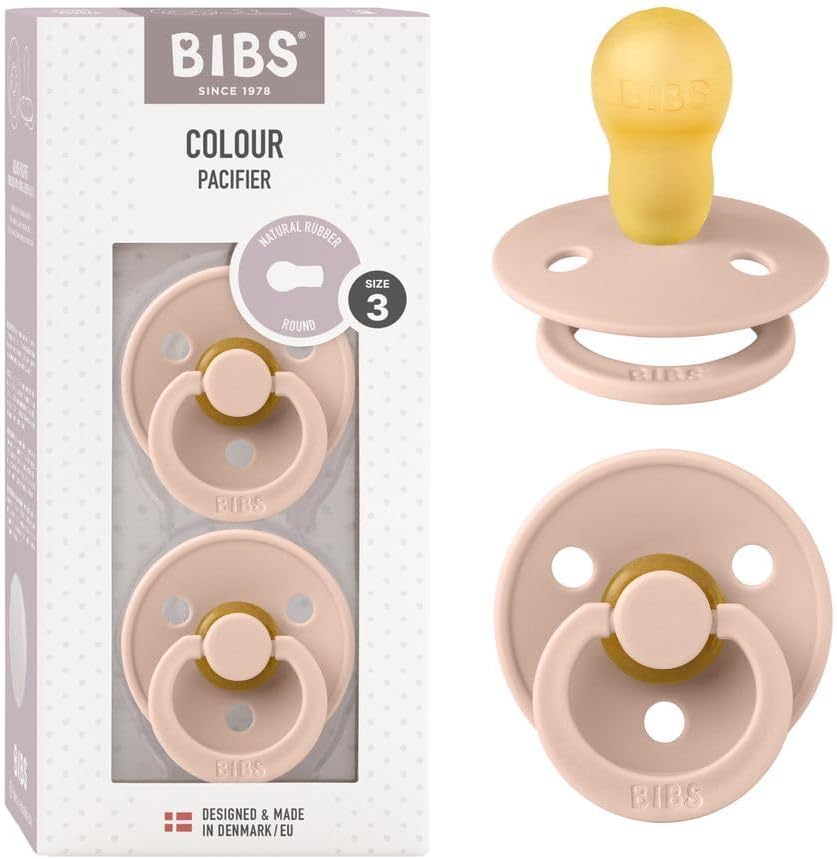 High-Quality BIBS Colour Soother, Special BPA Free Dummy Pacifier with Round Nip...