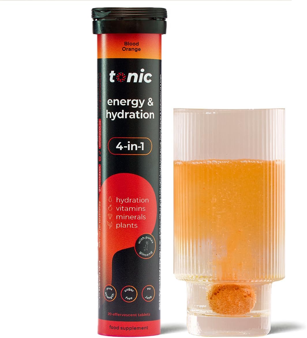 Innovative Tonic Health Energy and Hydration Tablets, Special Multivitamins with...