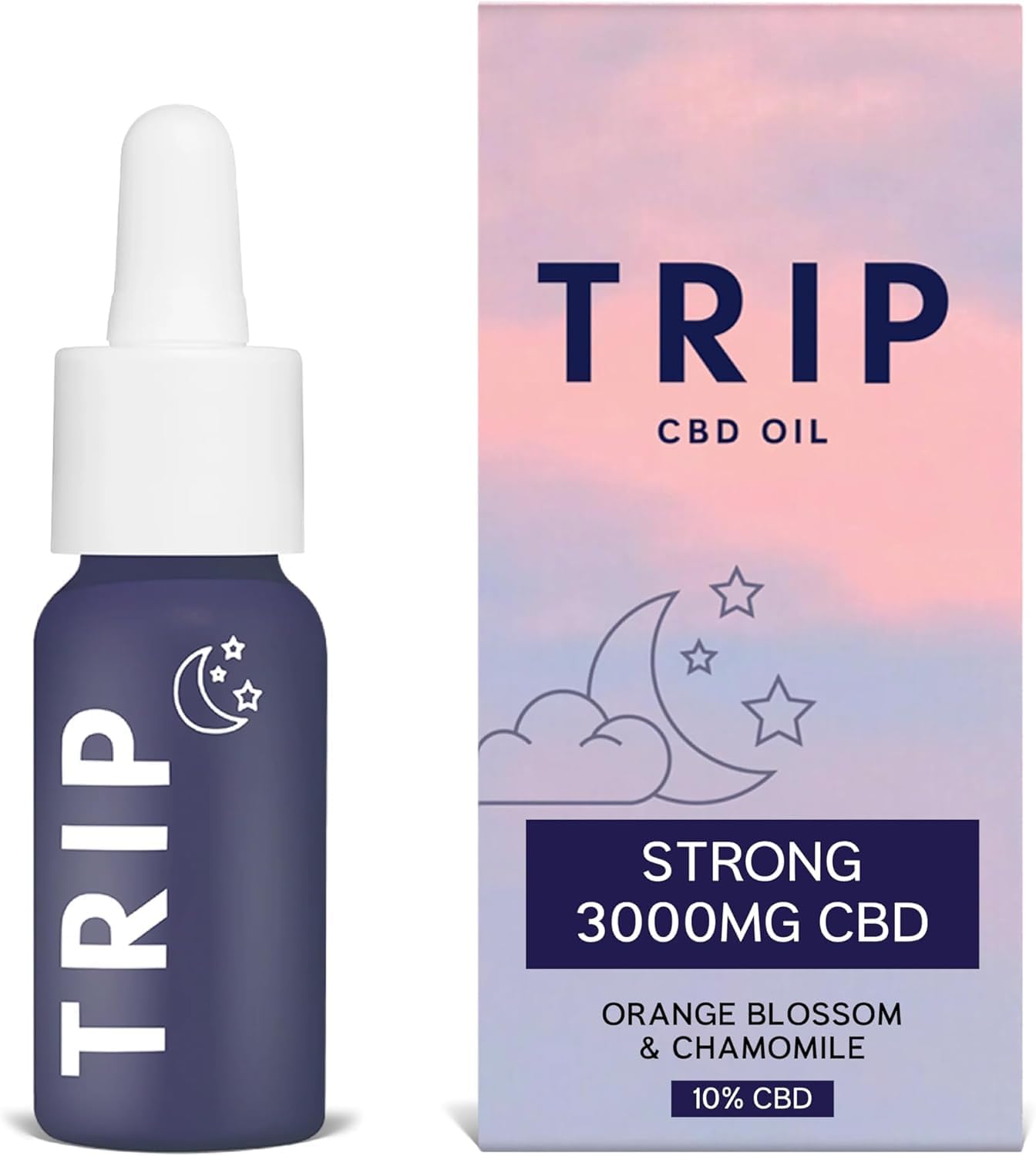 TRIP CBD Oil 3000mg (High Strength), Dream Drops,...