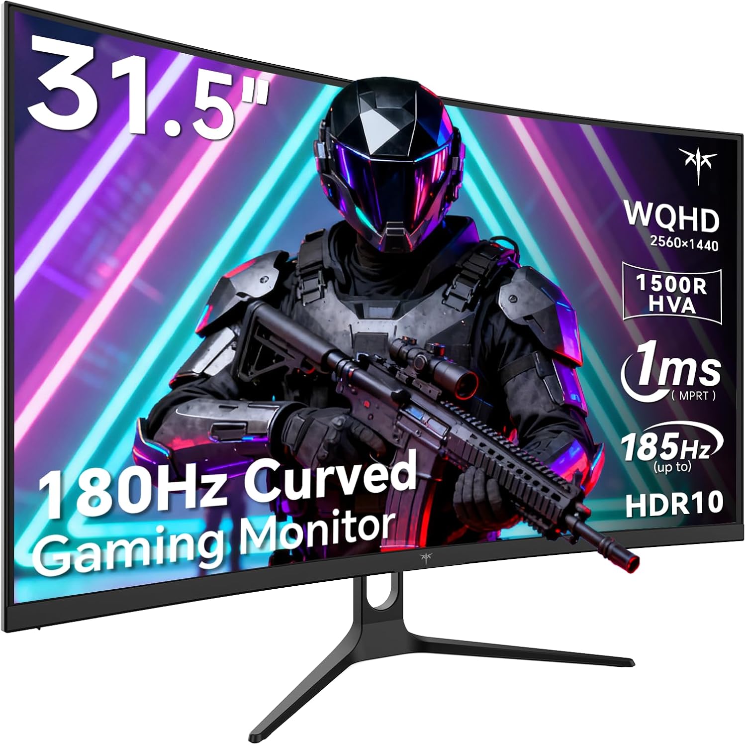 Top-tier KTC 32 Inch Curved Gaming Monitor, Elite 2K 180Hz Computer Display, Cut...