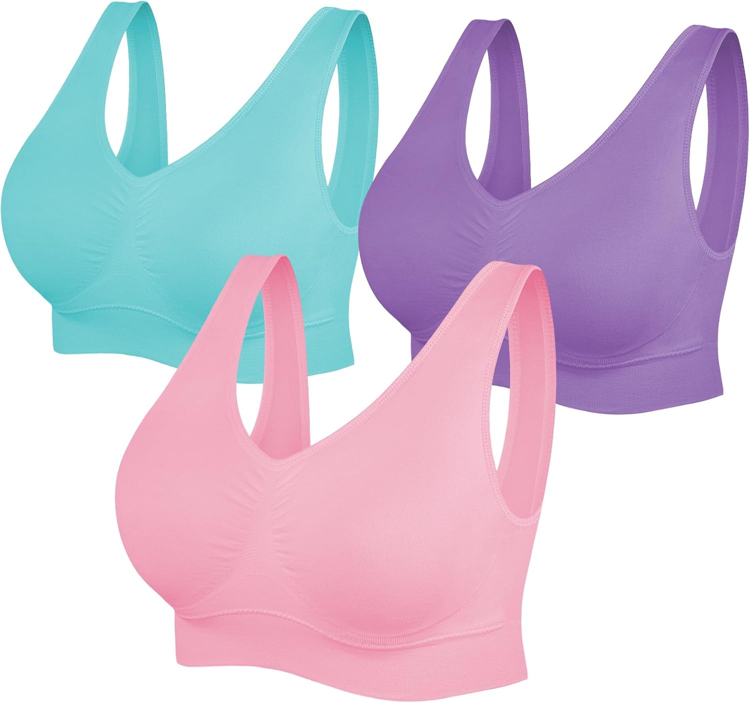 Super SIMIYA Comfort Bra, Innovative Womens Sports Bras with Removable Pads, Bes...