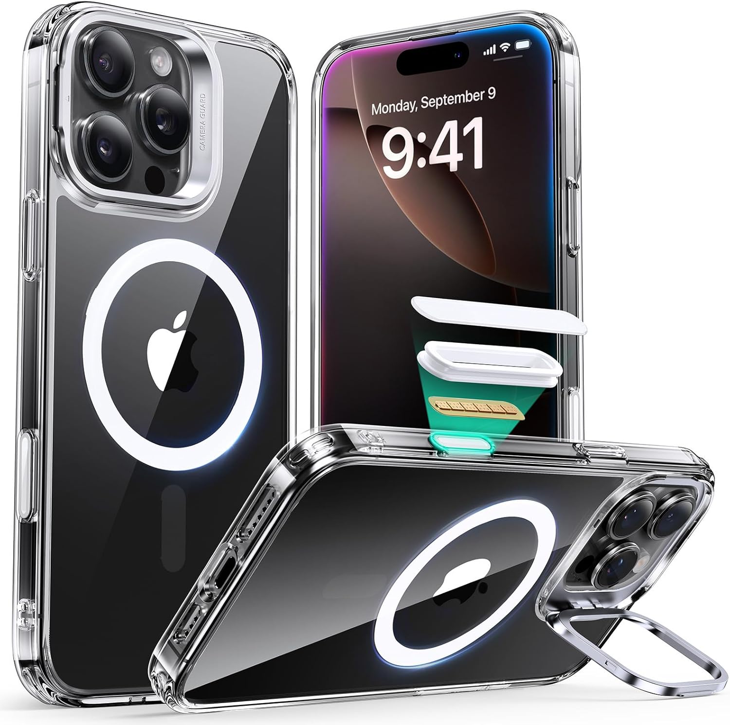 ESR iPhone 16 Pro Max Case, Special Camera Control Case, Military-Grade Protecti...