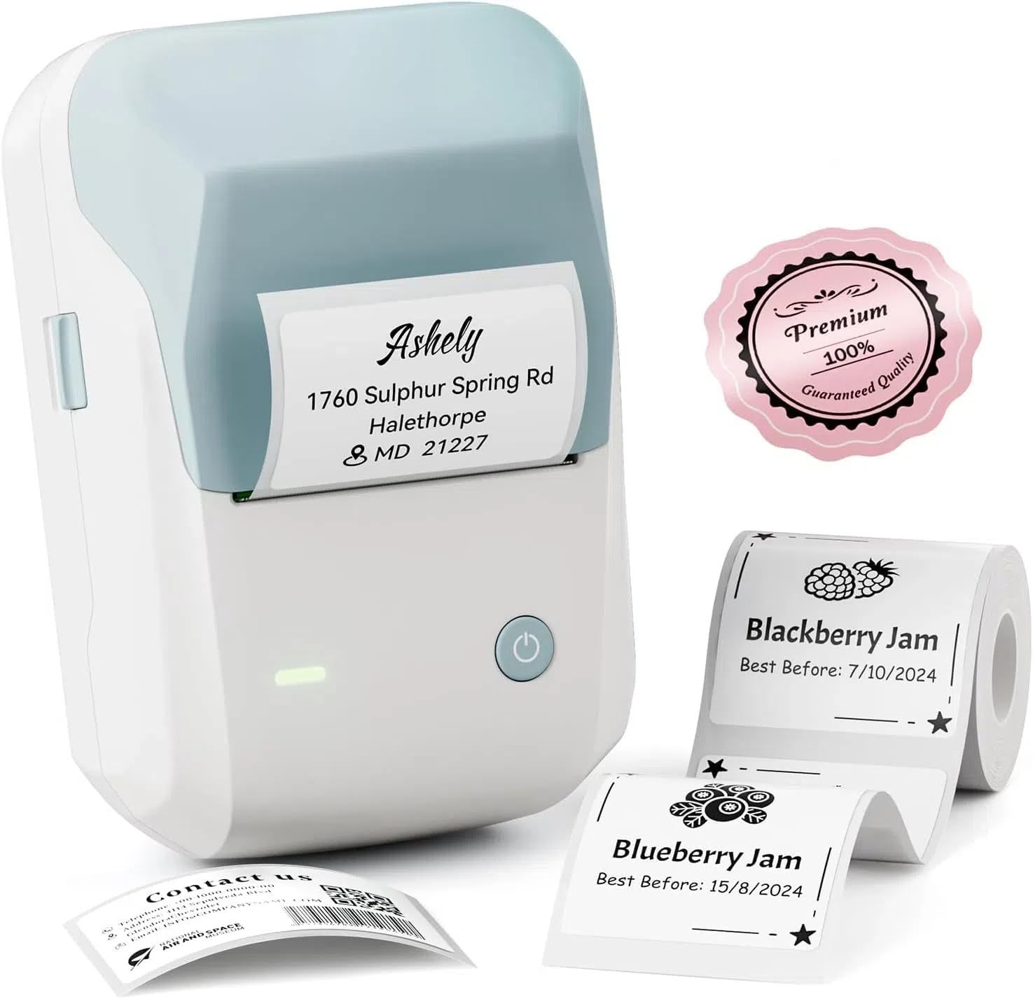 NIIMBOT B1 Label Maker Machine, 2 Inch Bluetooth T...