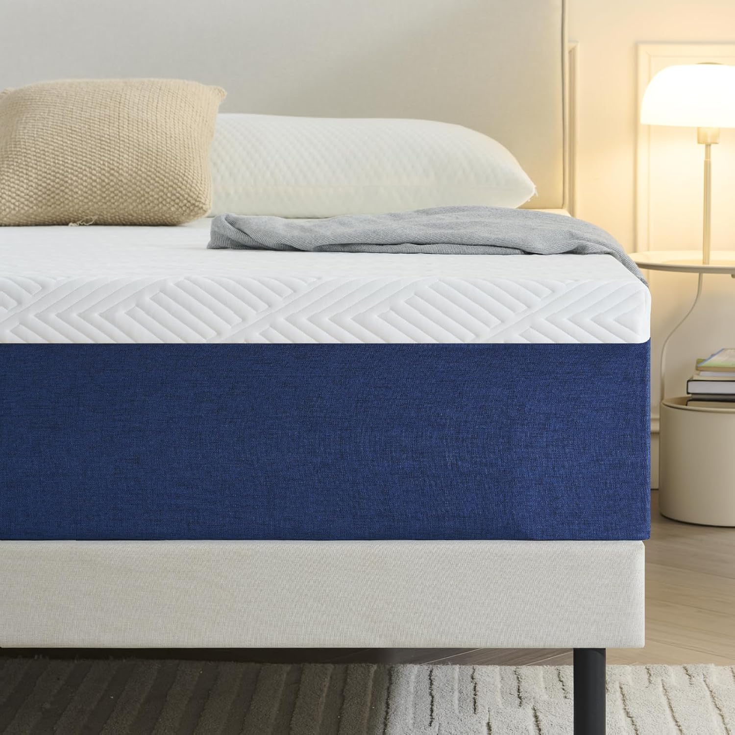 20CM Double Mattress, Gel Memory Foam Mattress for Pressure Relieving, Special M...