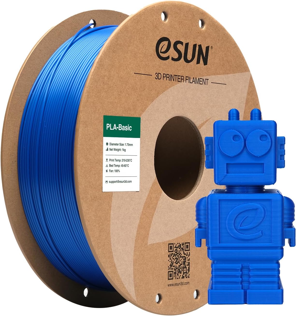 High-Quality eSUN PLA Basic Filament, Special 3D Printer Filament for High Speed...