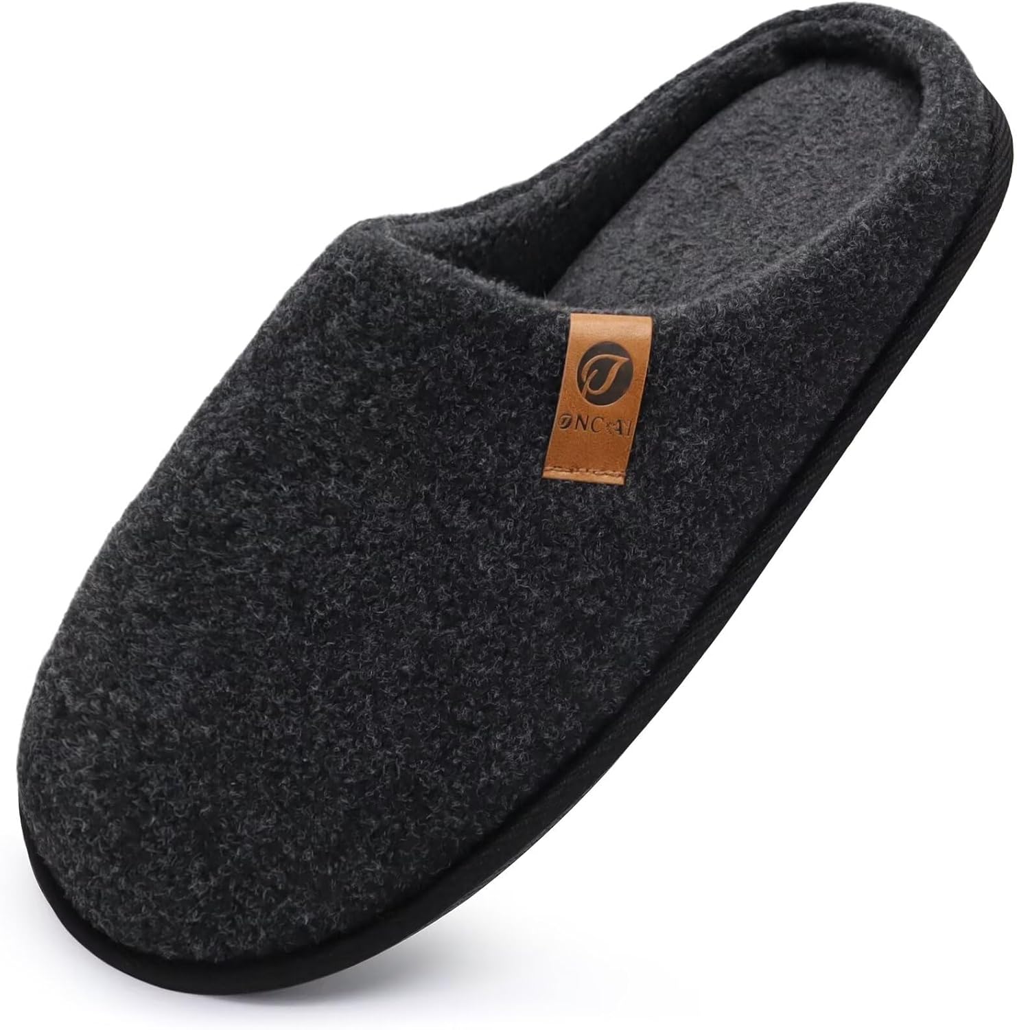ONCAI Mens Slippers, Special Memory Foam Slippers Slip On, Innovative Warm Fluff...
