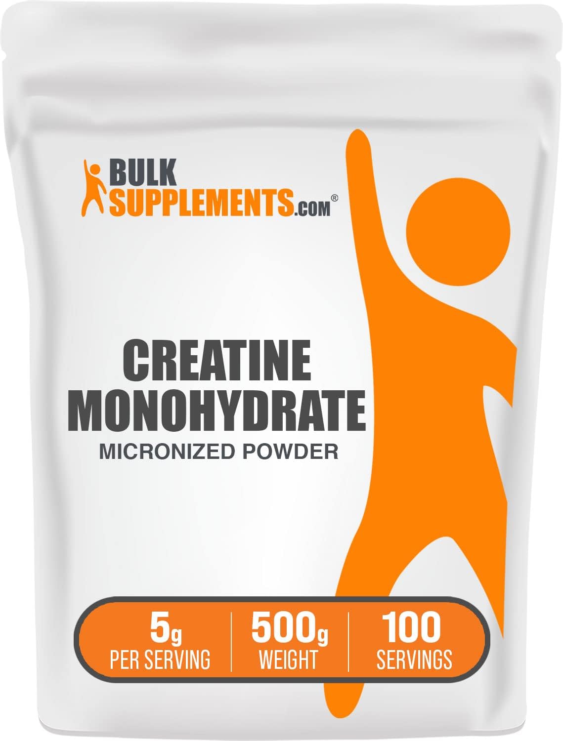 BulkSupplements.com Creatine Monohydrate Powder - Micronized Creatine Powder, Un...