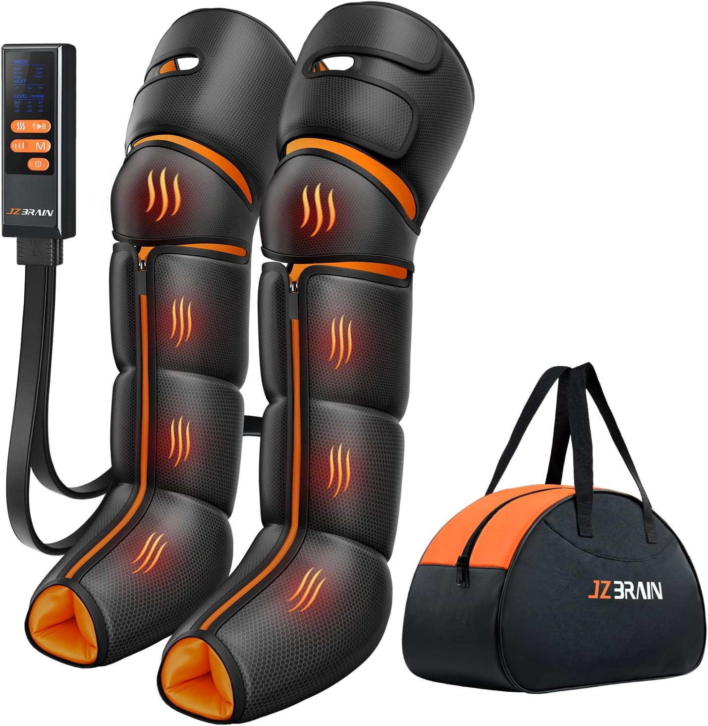 Leg Massager, Special Foot and Calf Massager with Heat and Compression, Innovati...