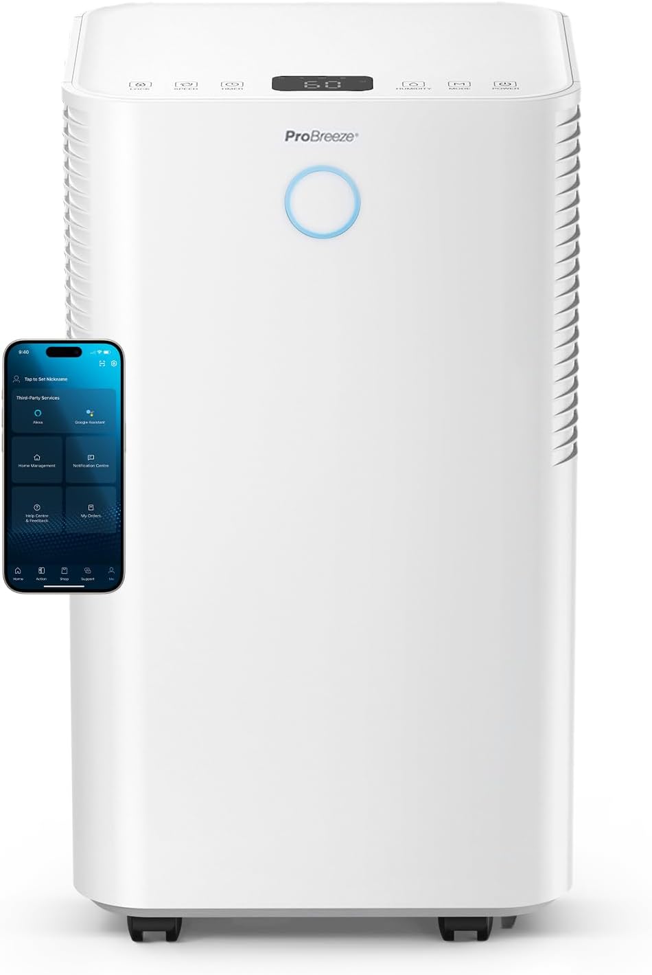 Affordable Pro Breeze, Special Dehumidifier with OmniDry 12L/Day Capacity, Innov...