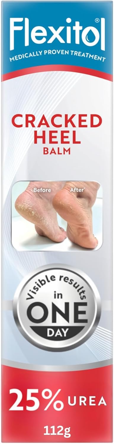Flexitol Cracked Heel Balm, Visible Results in 1 Day, For Extremely Dry Feet & C...