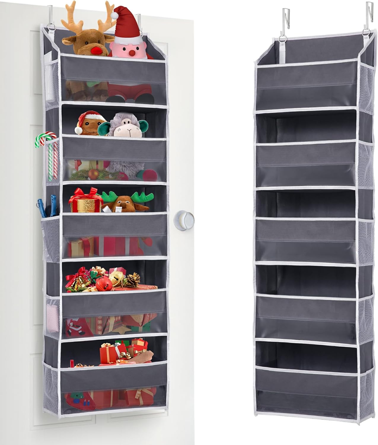 ULG 1 Pack Over Door Organizer with 5 Large Pocket...