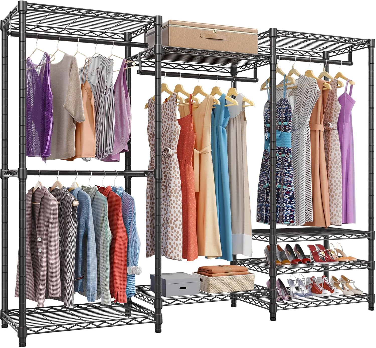 VIPEK V5 Portable Closet Wardrobe Heavy Duty Clothes Rack, Freestanding Clothing...