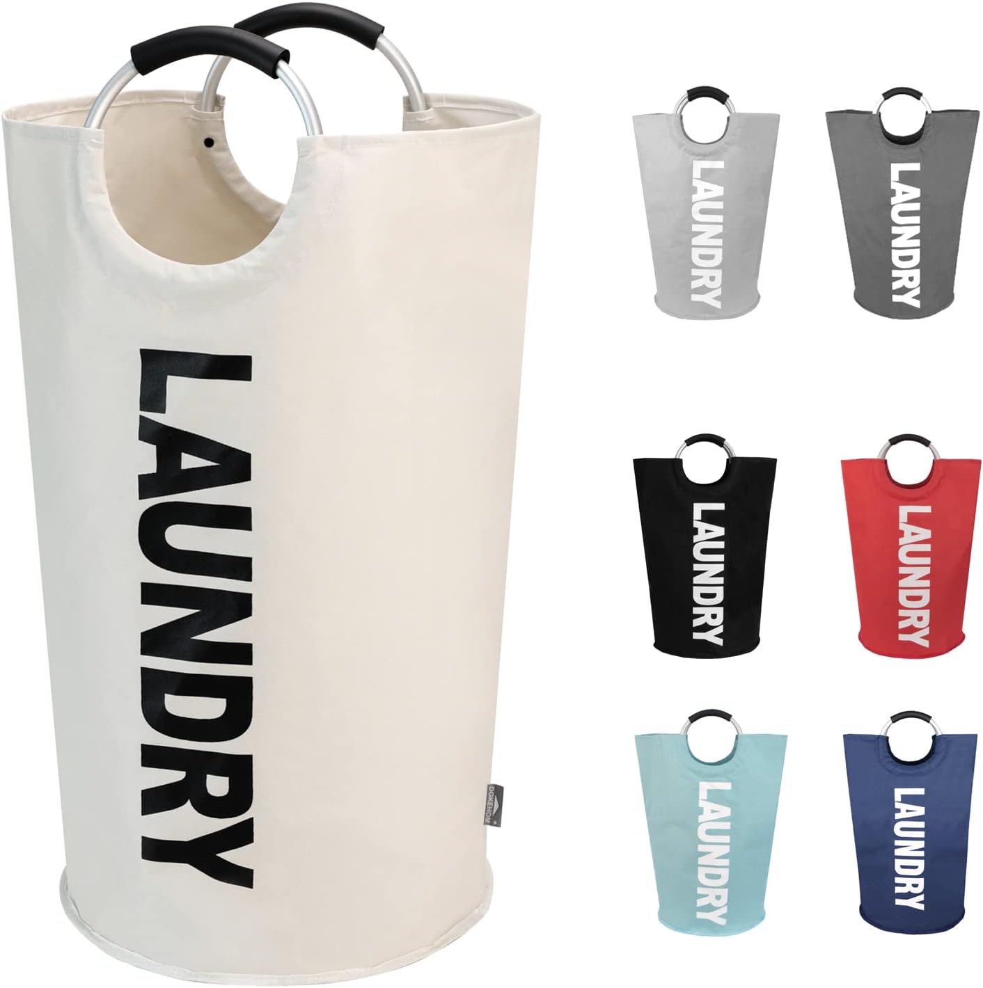 High-Quality DOKEHOM 90L Laundry Basket, Special Collapsible Laundry Bag, Unique...