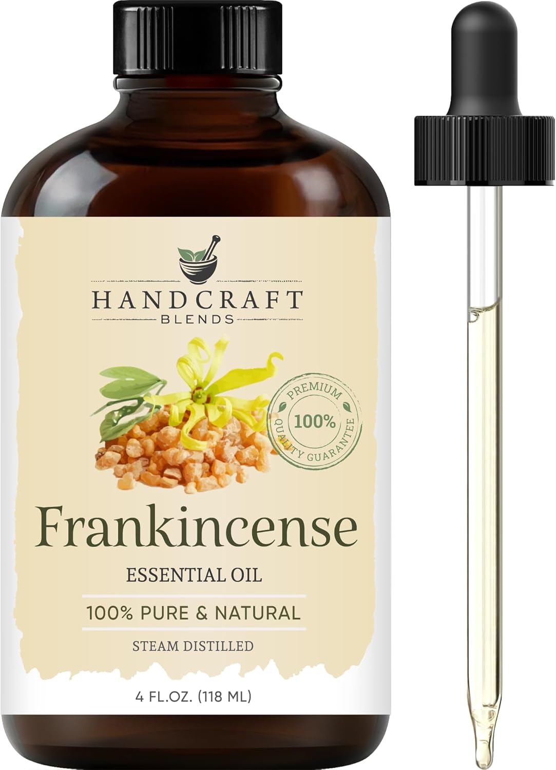 Handcraft Blends Frankincense Essential Oil - Huge 118 ml - 100% Pure and Natura...