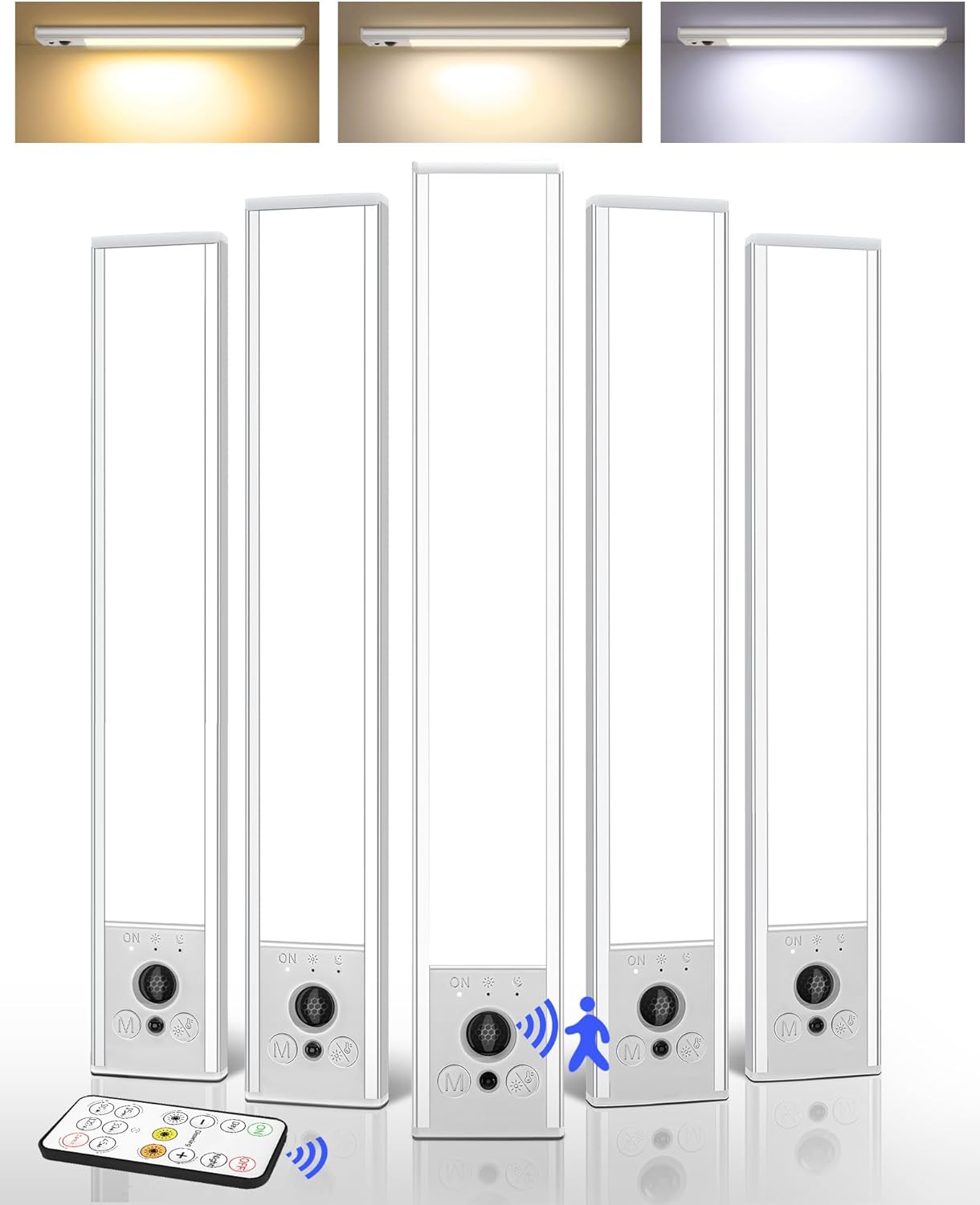 EZVALO Magnetic Closet Lights, Special Under Cabinet Lighting with Rechargeable...