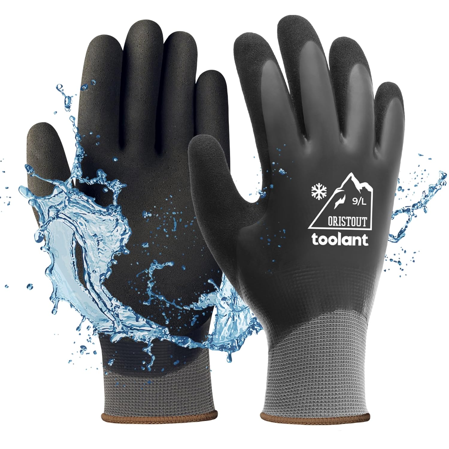 High-Quality Waterproof Winter Gloves, Innovative Thermal Work Gloves for Cold W...