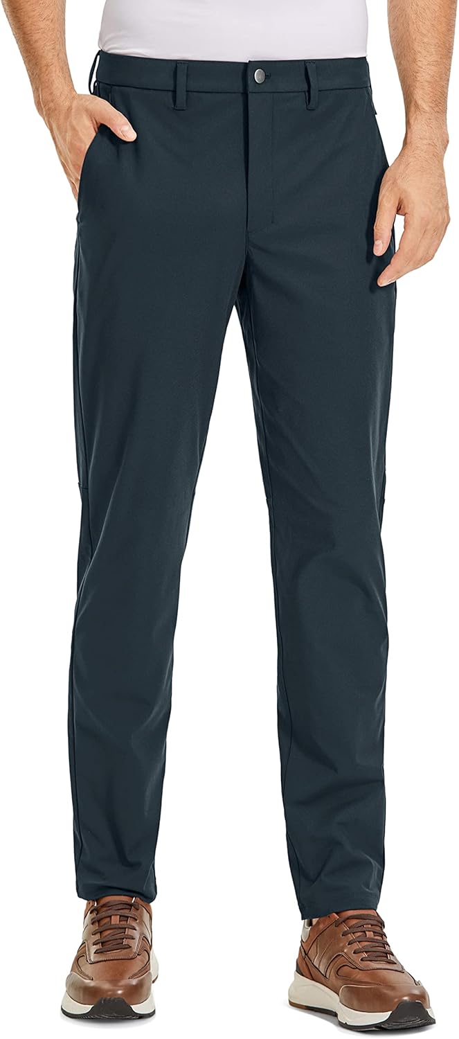 CRZ YOGA Men's Golf Pants, Special Comfy Pants for All Day Wear, Innovative Quic...