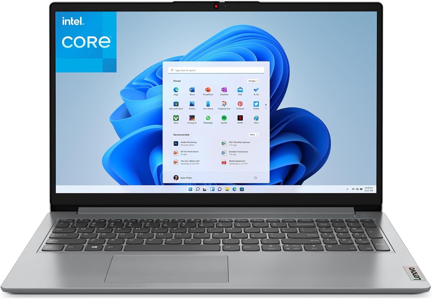 Lenovo 15.6" FHD Laptop, High-Quality Laptop with Intel Processor, Innovative La...