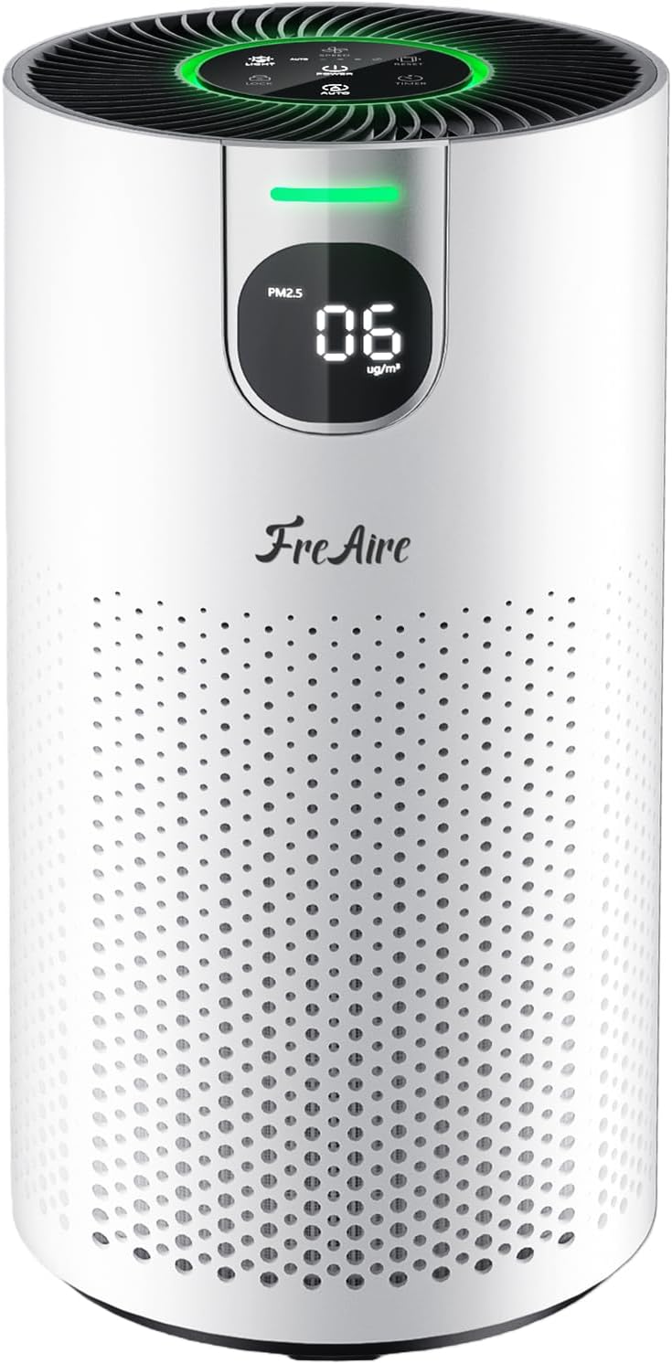 FreAire Air Purifiers for Home Large Room Covers up to 1800Ft², VisionAir 20dB S...