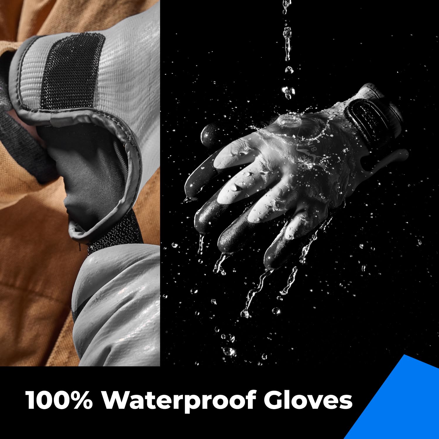 High-Quality toolant Waterproof Gloves, Special Winter Work Gloves for Extreme C...